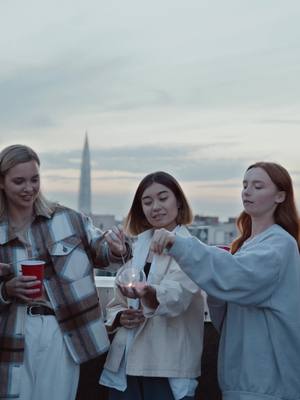 Video by cottonbro: https://www.pexels.com/video/rooftop-summer-friends-roof-488...