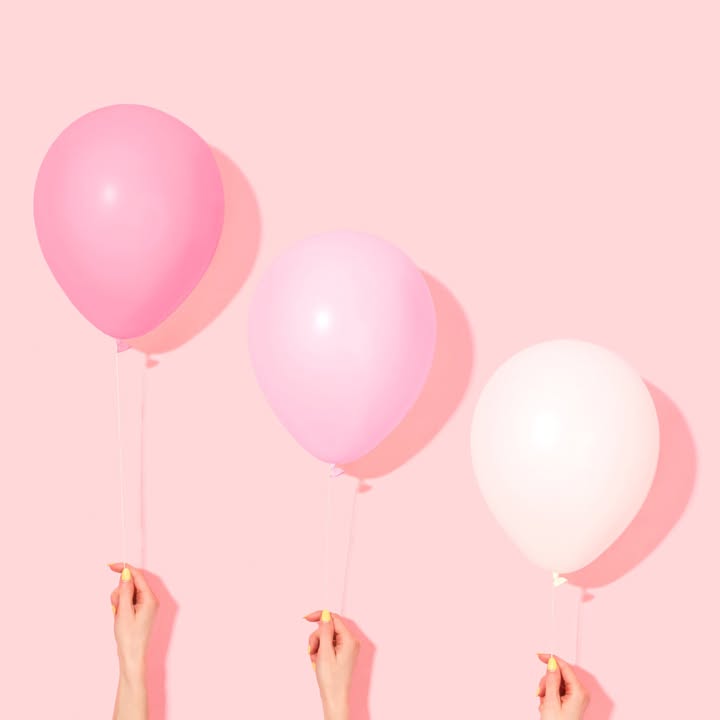 Life is like a balloon. - Three pink balloons by https://unsplash.com/amyshamble...