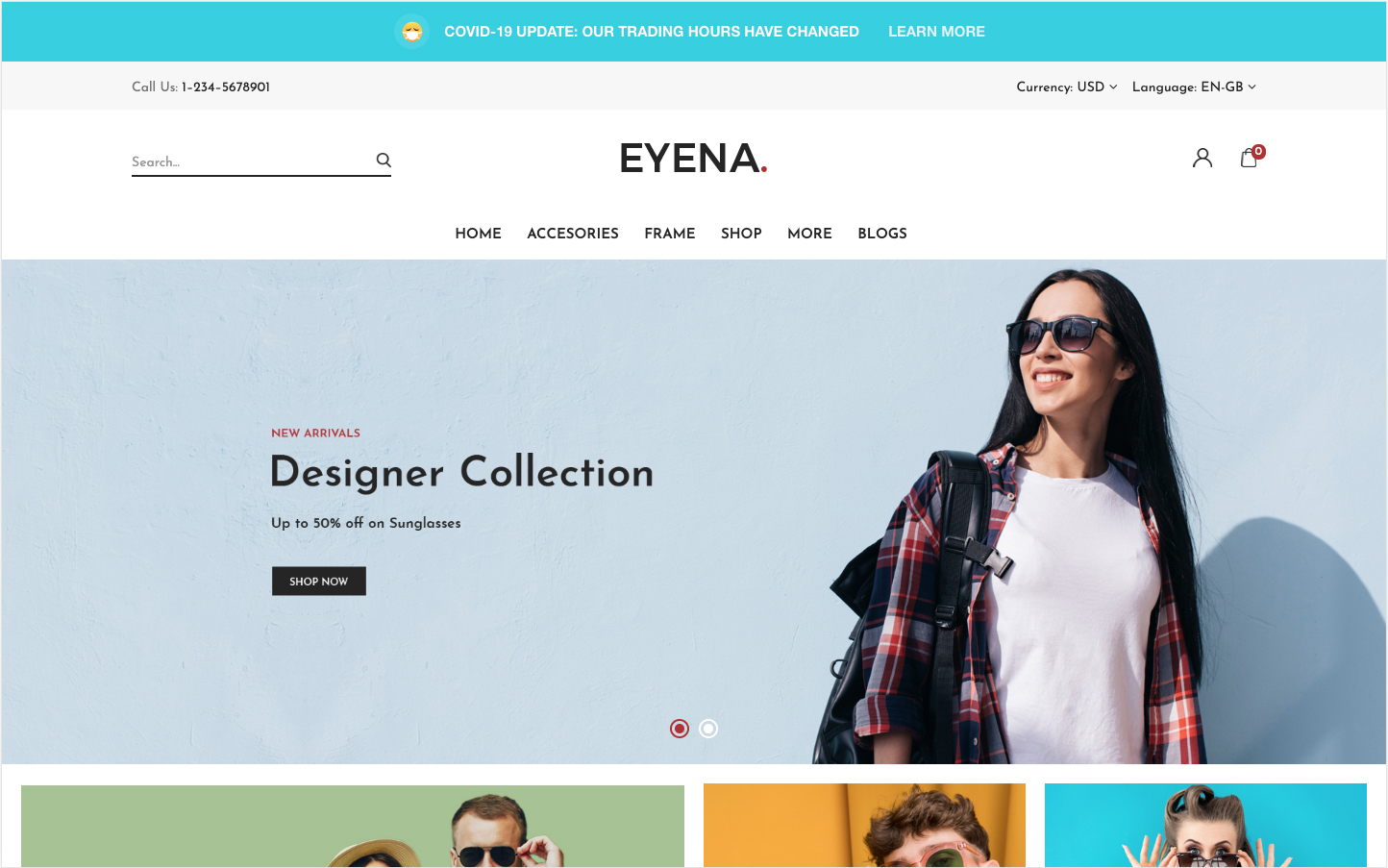 Banner widget example